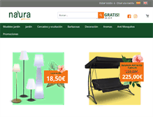 Tablet Screenshot of naura.es